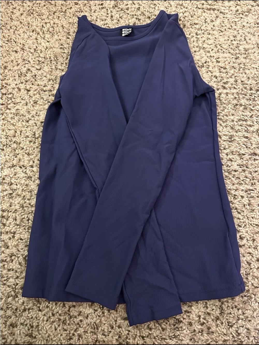 ECHT Women’s Navy Long Sleeve Top